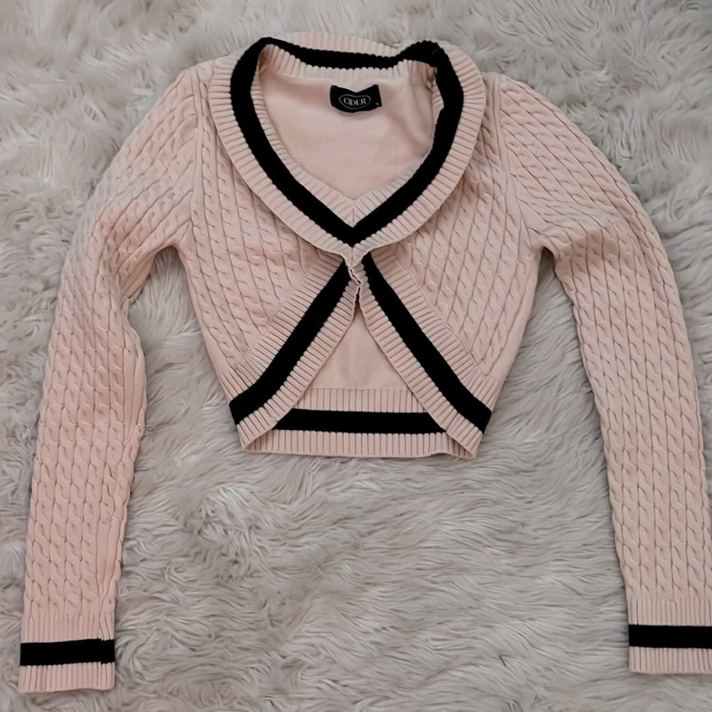 Cider knit sweater. NEVER WORN